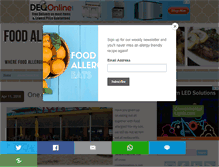 Tablet Screenshot of foodallergyeats.com